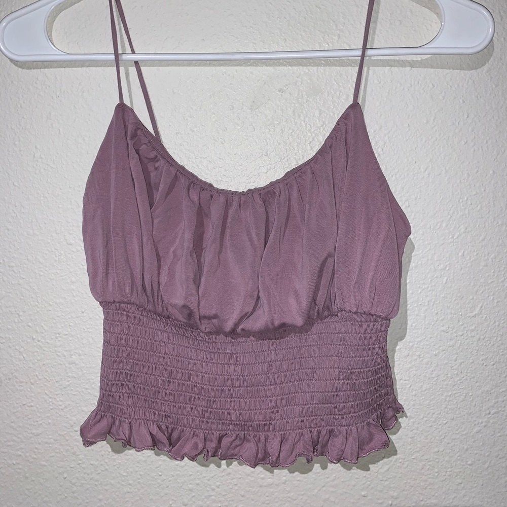 Purple Crop Top - Forever 21